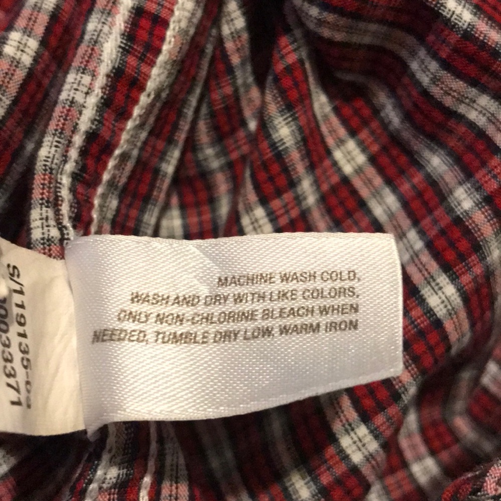 Old navy slim fit casual dress button shirt - Picture 5 of 5